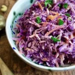 creamy vegan coleslaw