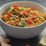 easy red lentil dahl