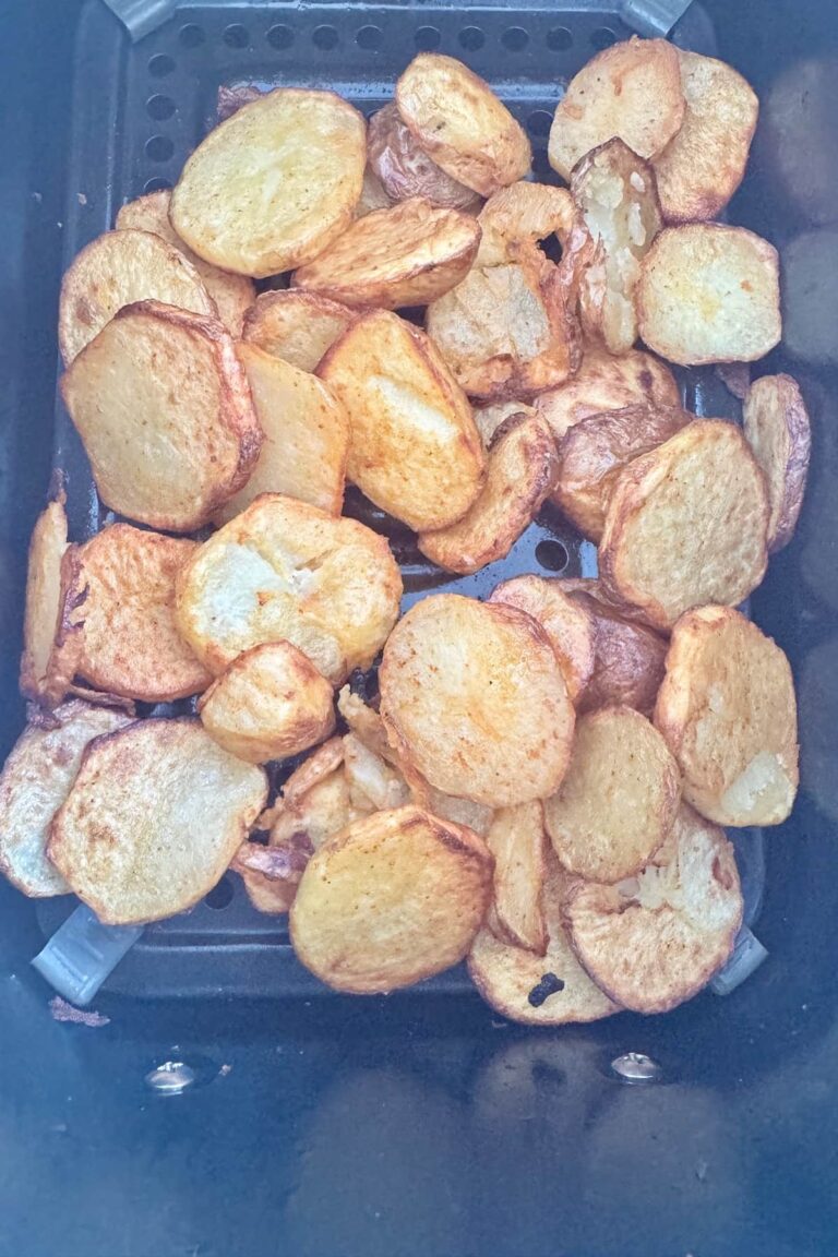 low fat air fryer potatoes cooked