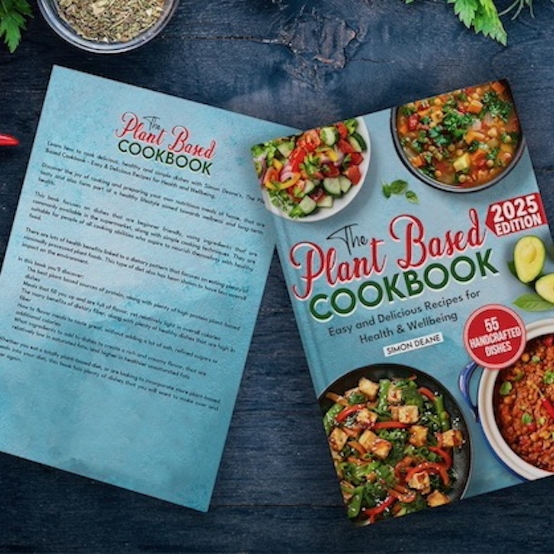 Plant based cookbook image