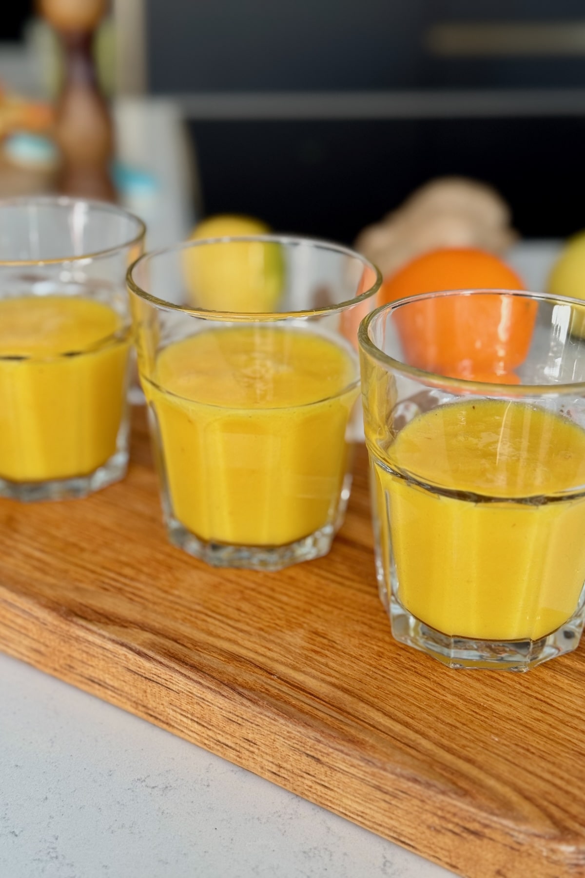 featured image of Turmeric, Ginger, Orange and Lemon Citrus Shots